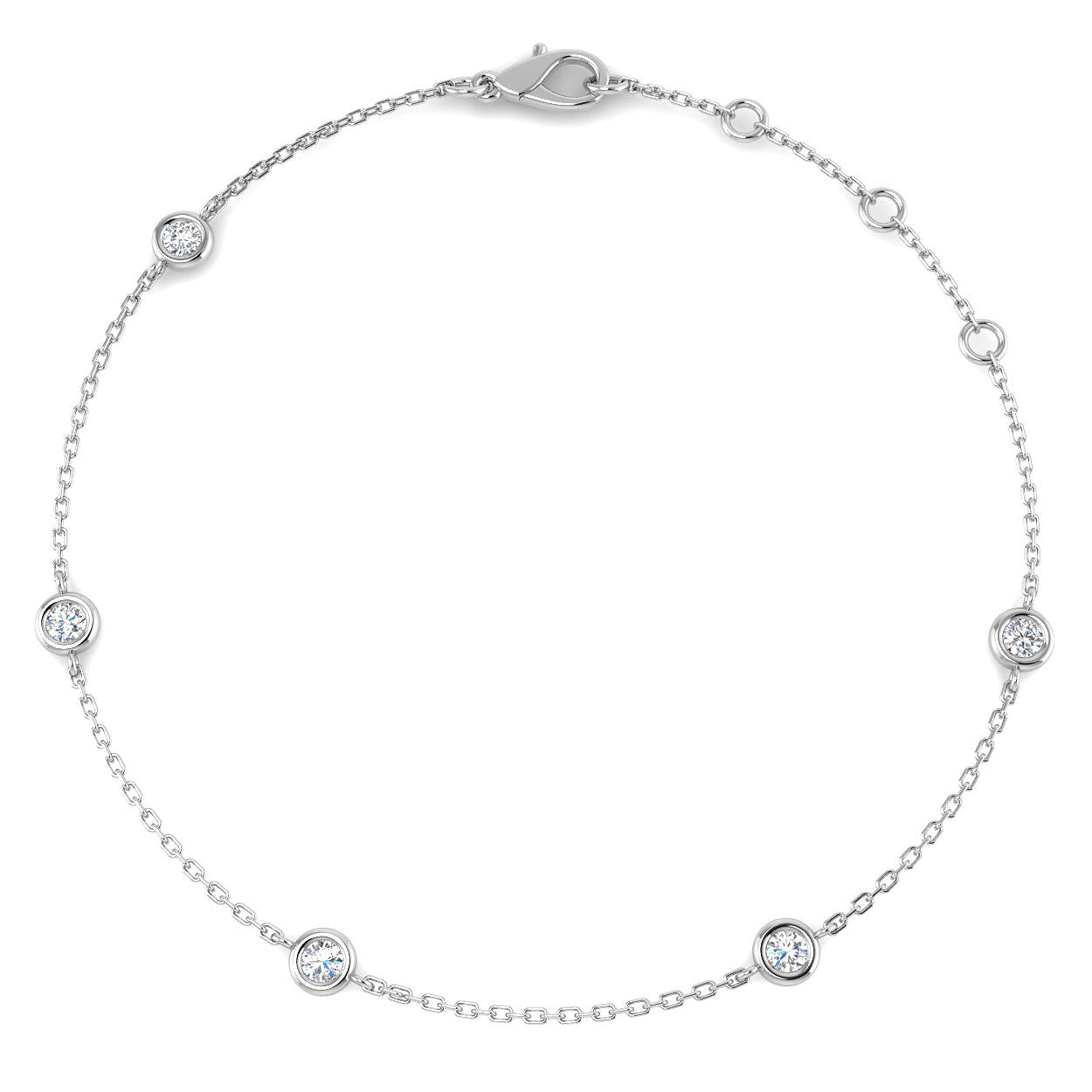 Round Diamond Bracelet