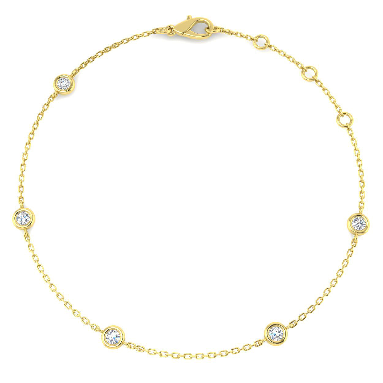 Round Diamond Bracelet