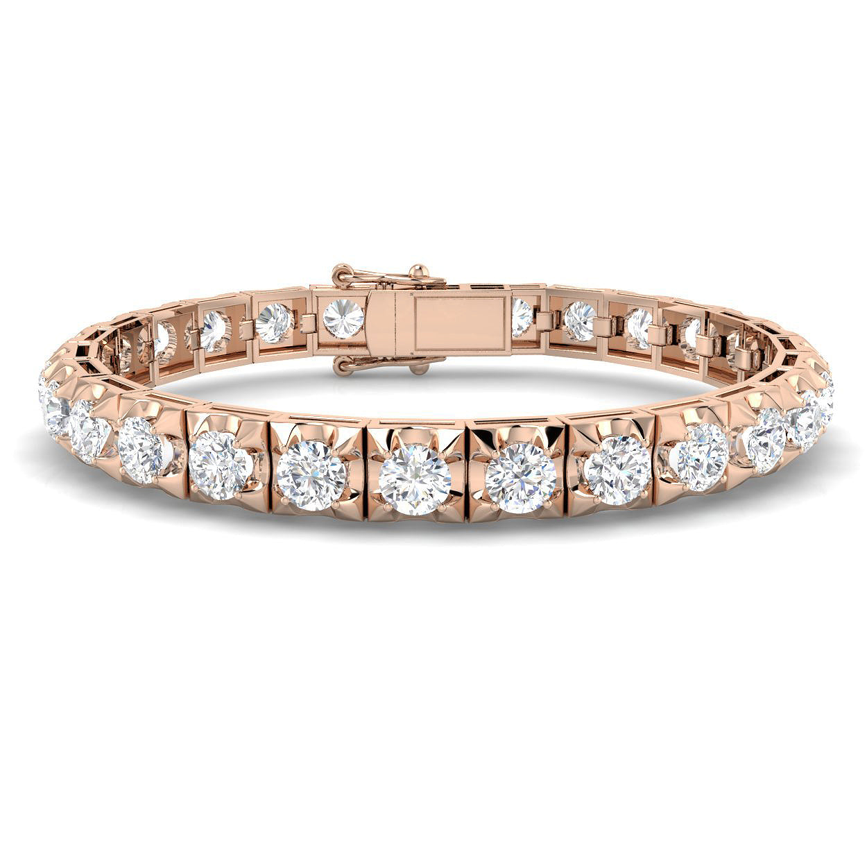 Round Diamond Bracelet