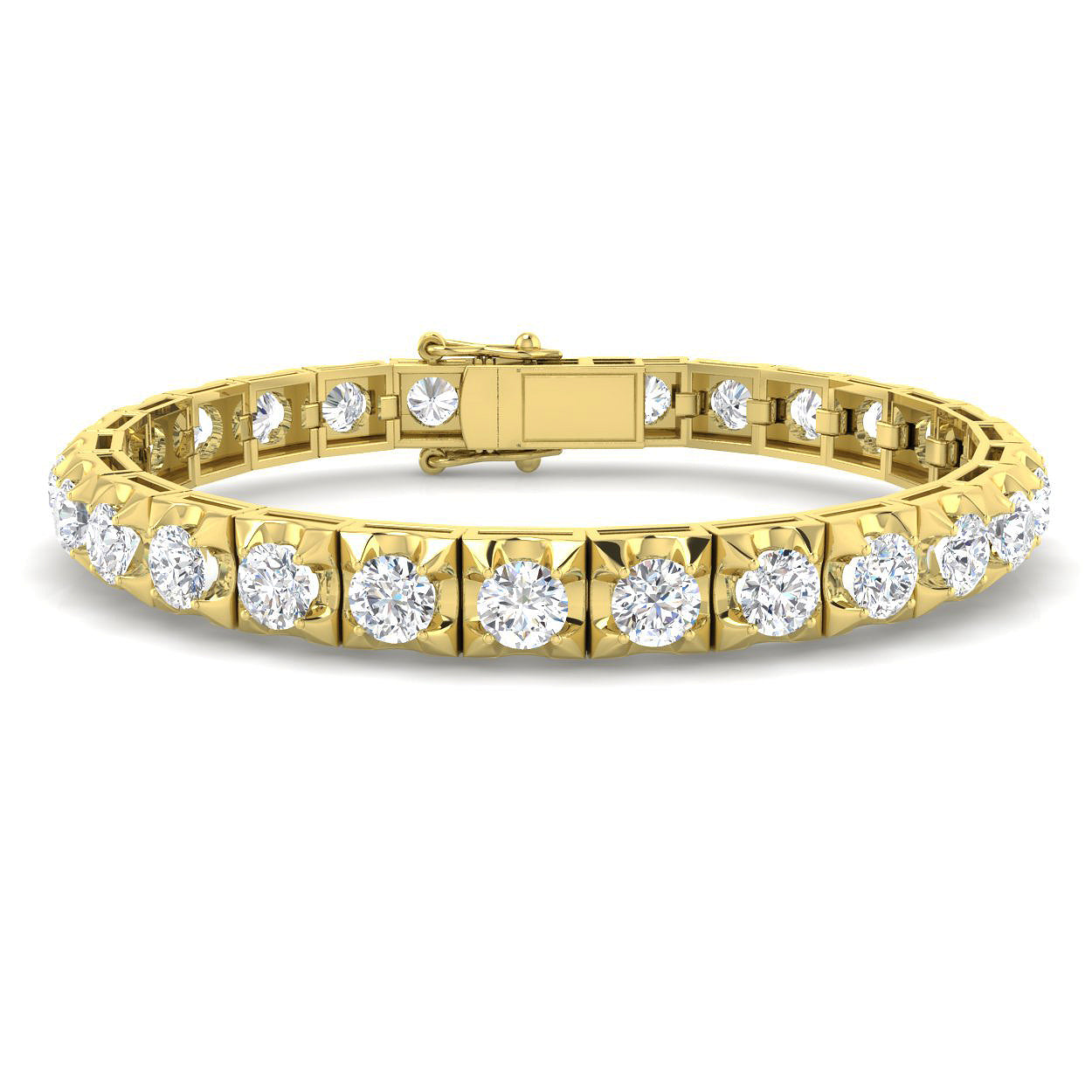 Round Diamond Bracelet