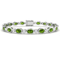 Oval Peridot Bracelet