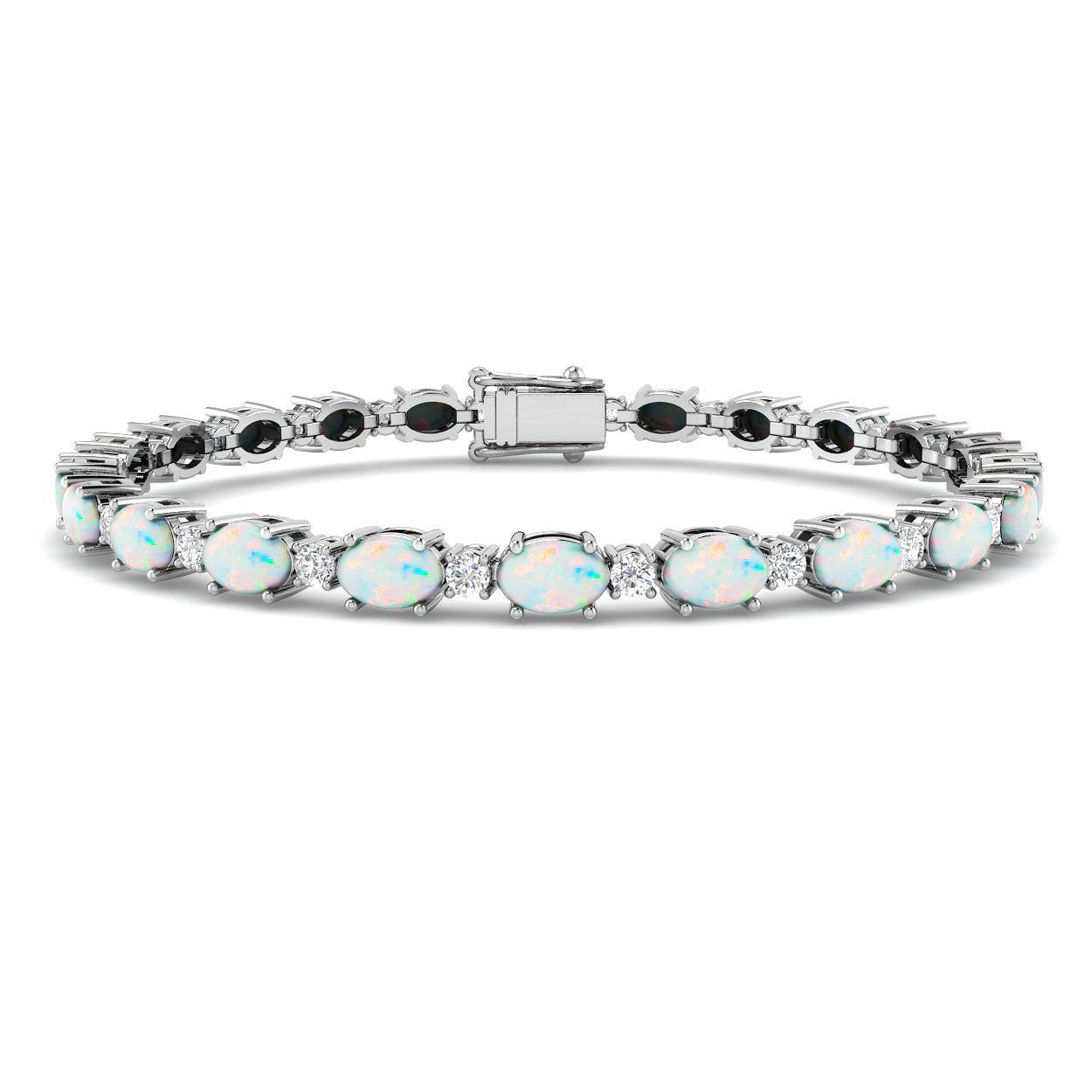 Oval Opal Bracelet