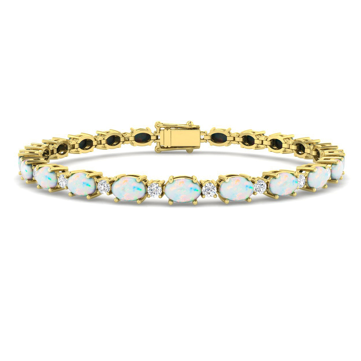 Oval Opal Bracelet