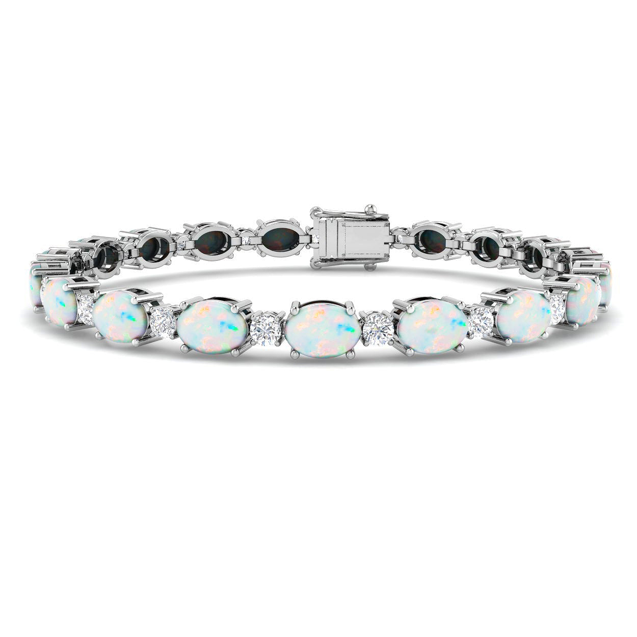 Oval Opal Bracelet