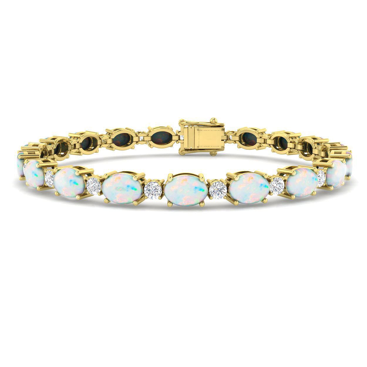 Oval Opal Bracelet