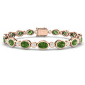 Oval Peridot Bracelet