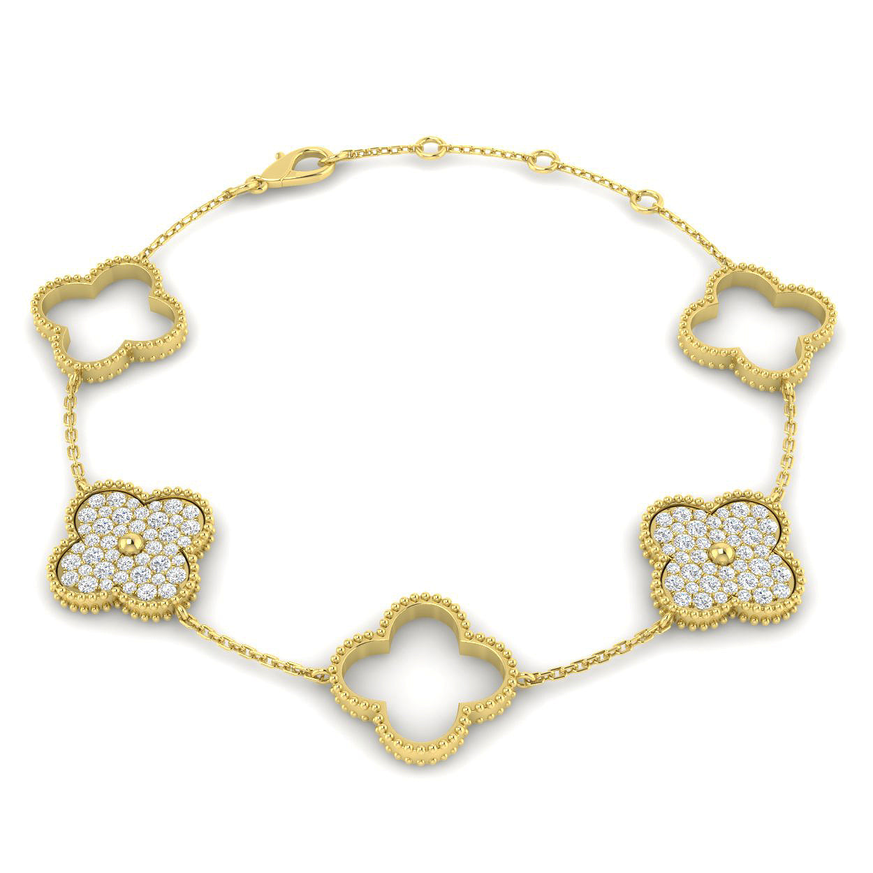Round Diamond Bracelet