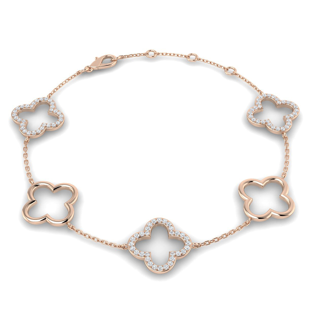 Round Diamond Bracelet