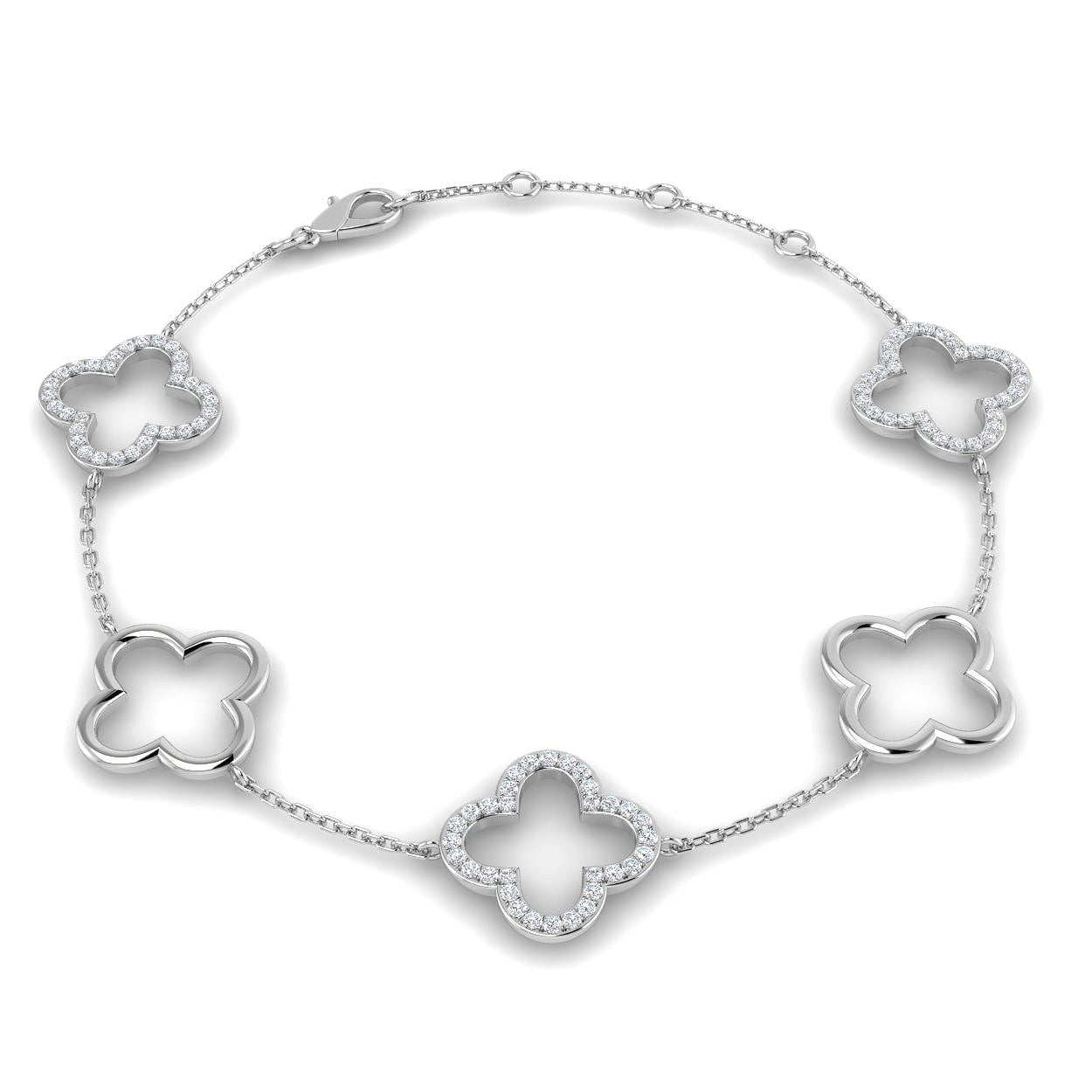 Round Diamond Bracelet