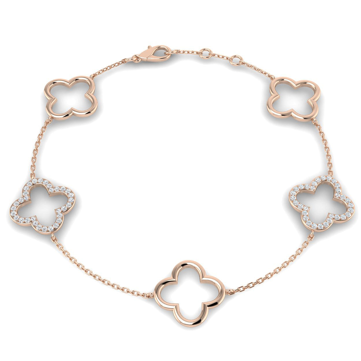 Round Diamond Bracelet