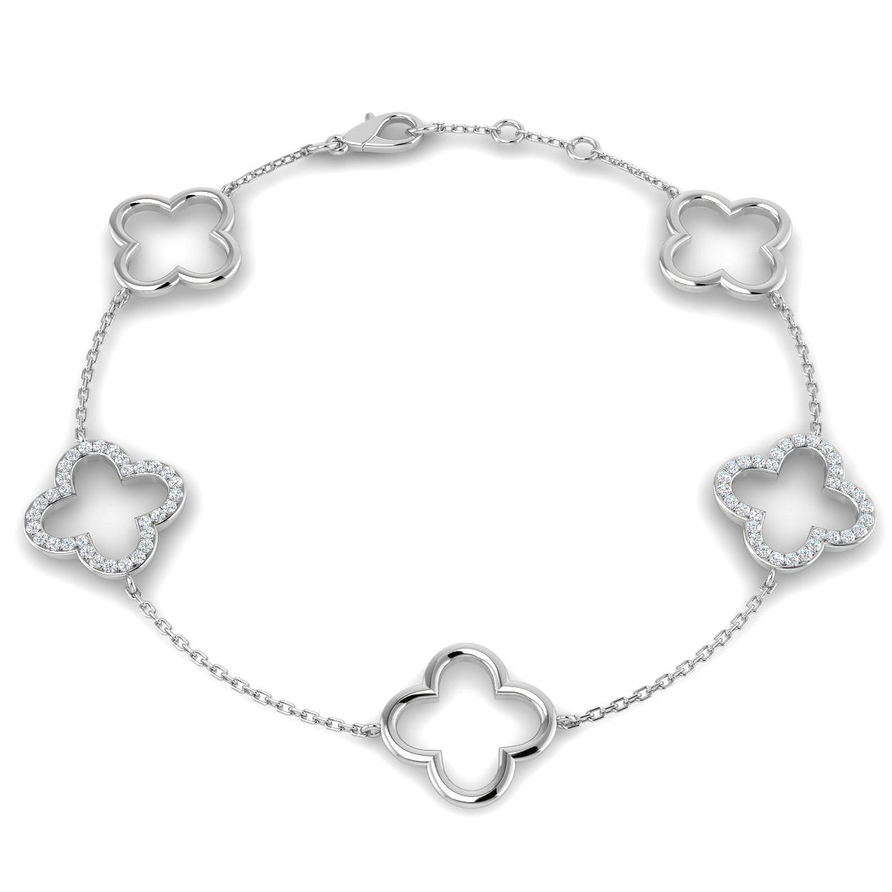 Round Diamond Bracelet