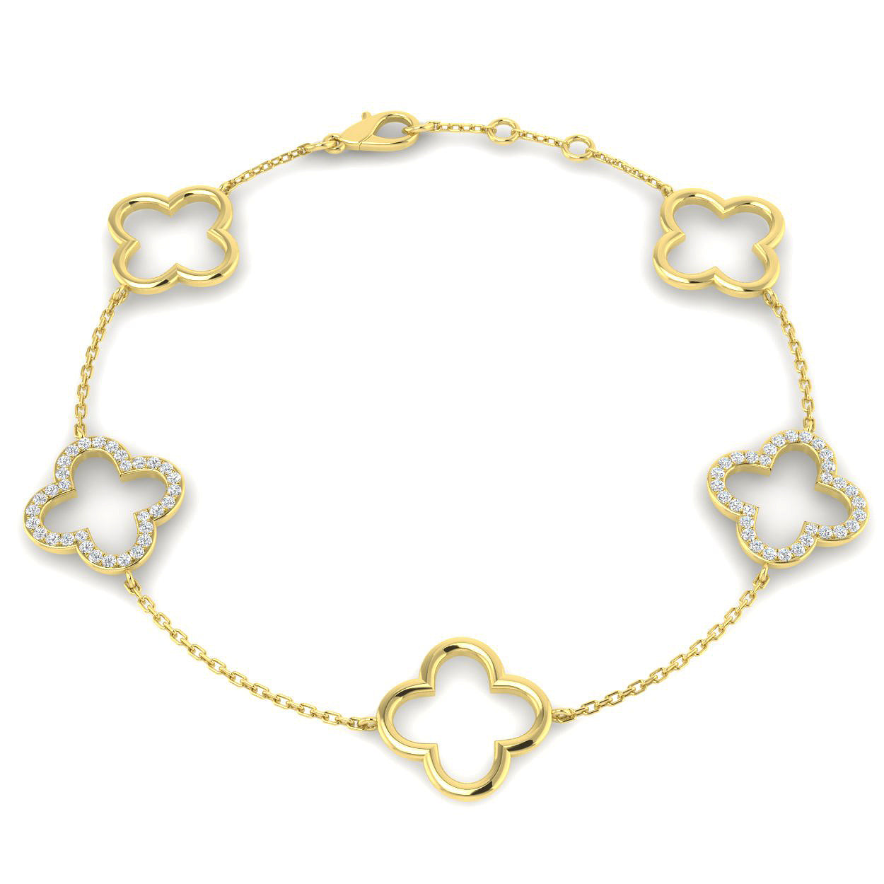 Round Diamond Bracelet