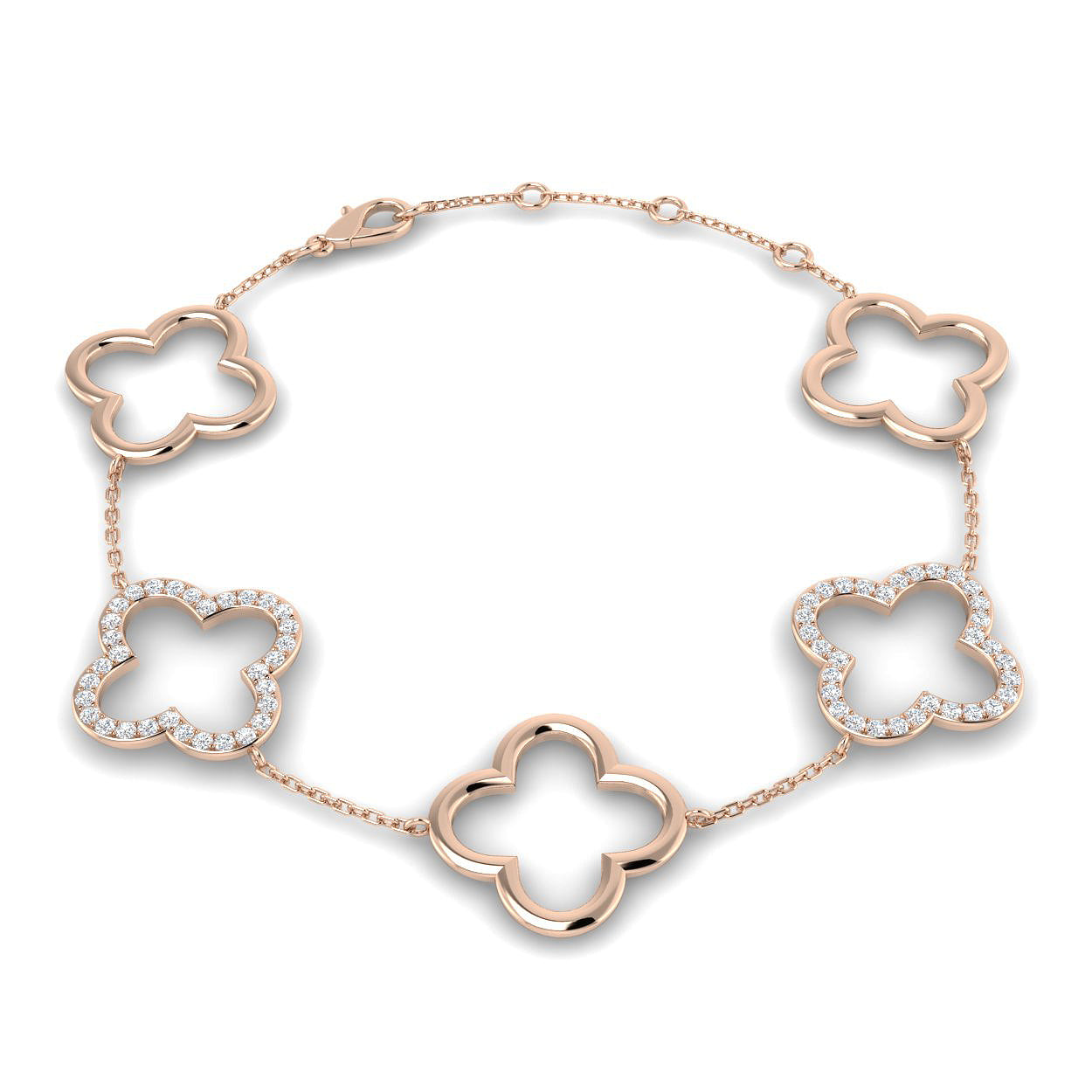 Round Diamond Bracelet