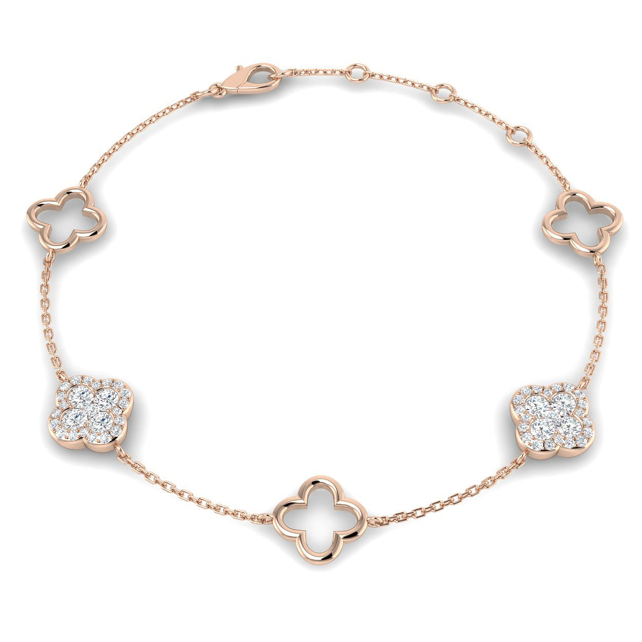 Round Diamond Bracelet
