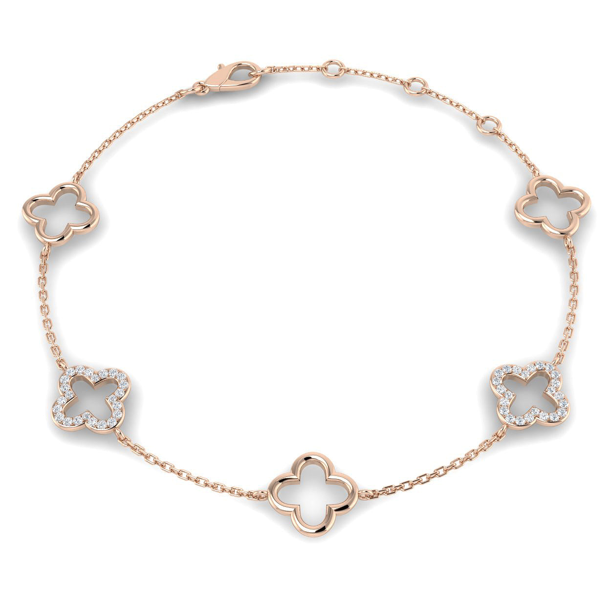 Round Diamond Bracelet