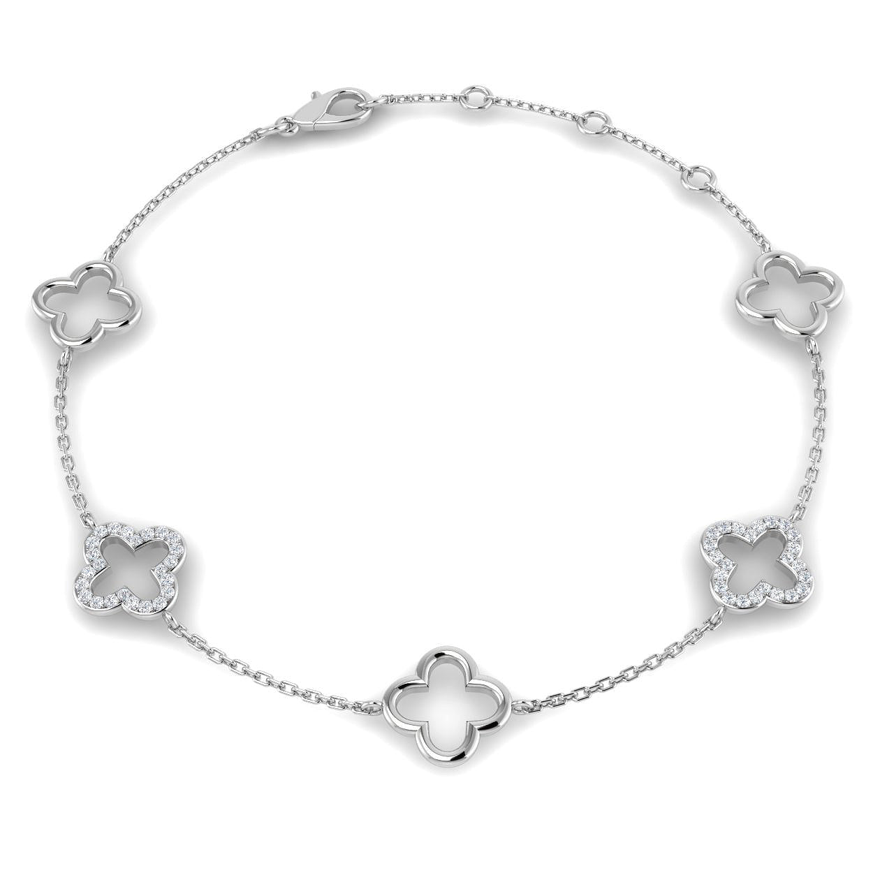 Round Diamond Bracelet