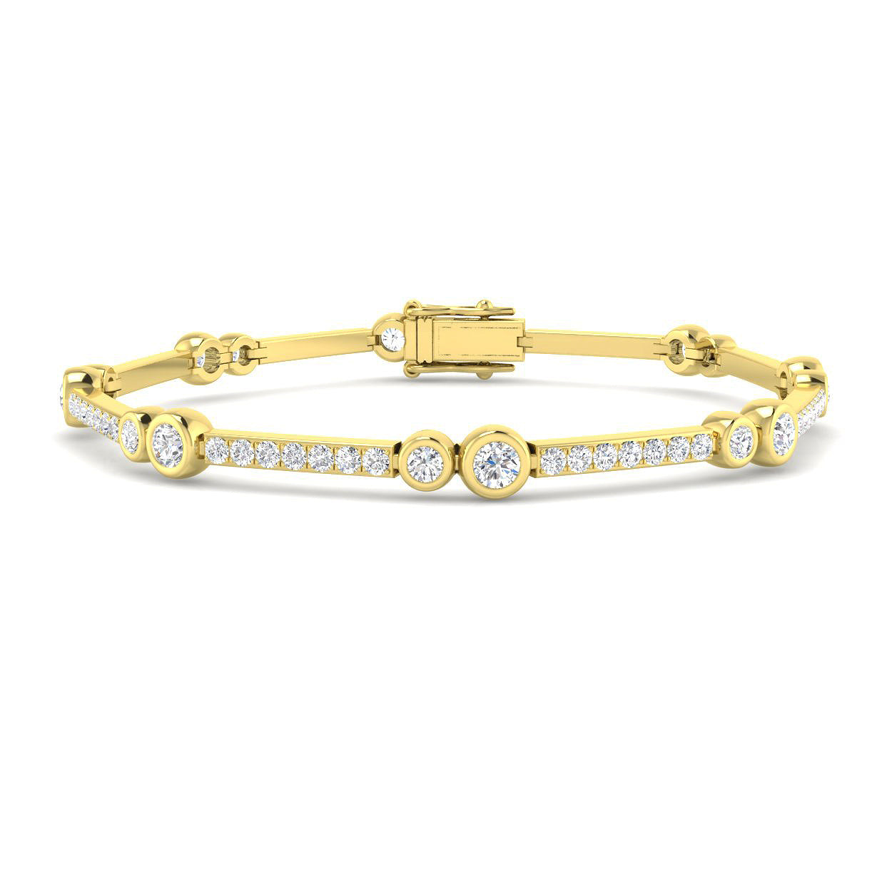 Round Diamond Bracelet