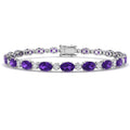 Oval Gemstone Bracelet