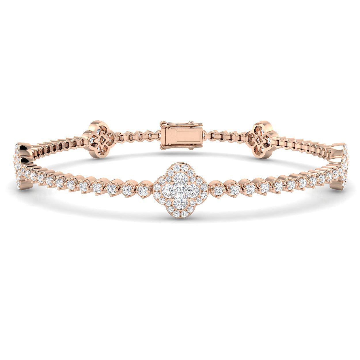 Round Diamond Bracelet