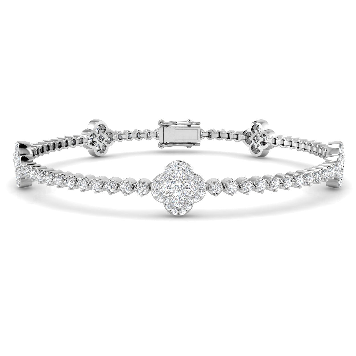Round Diamond Bracelet