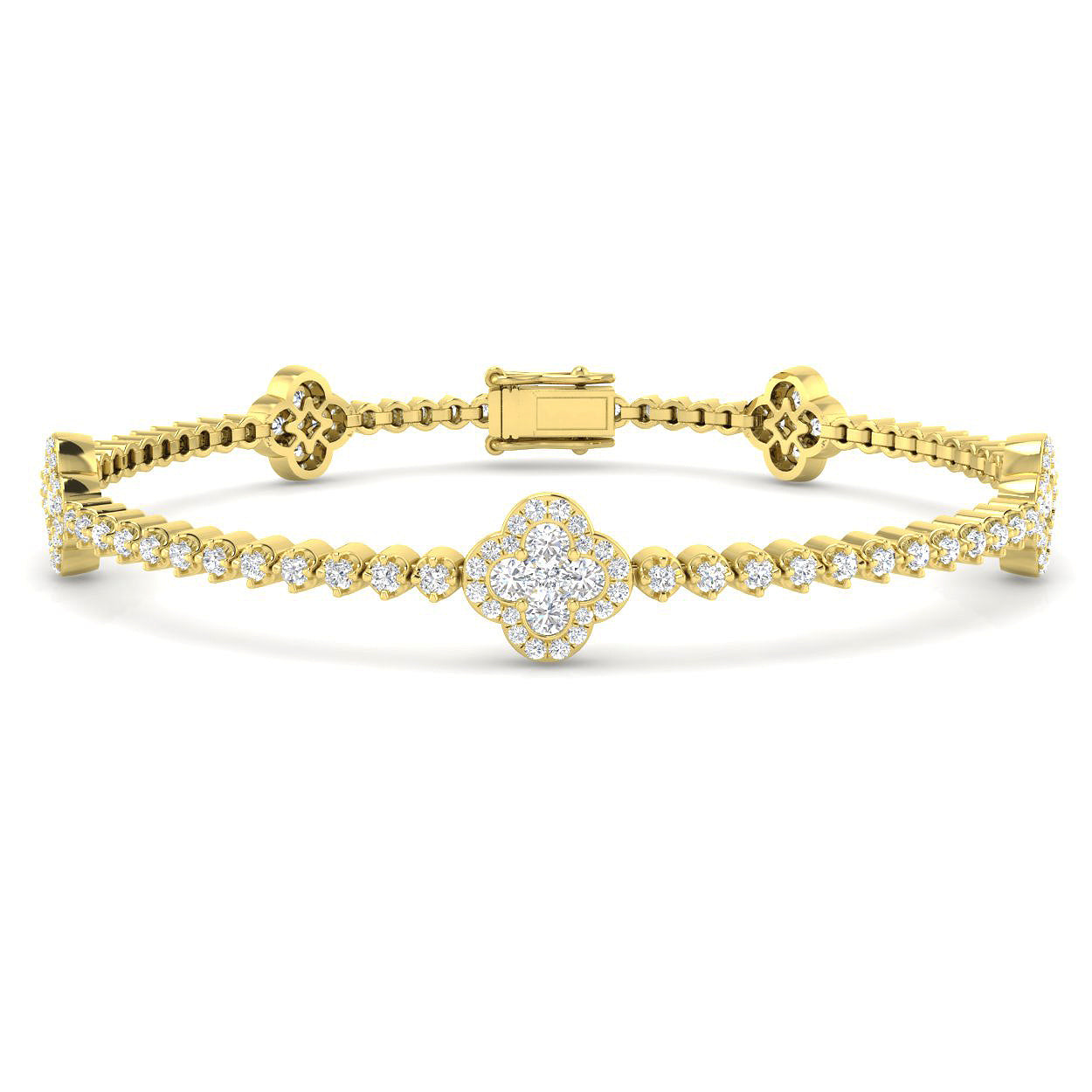 Round Diamond Bracelet