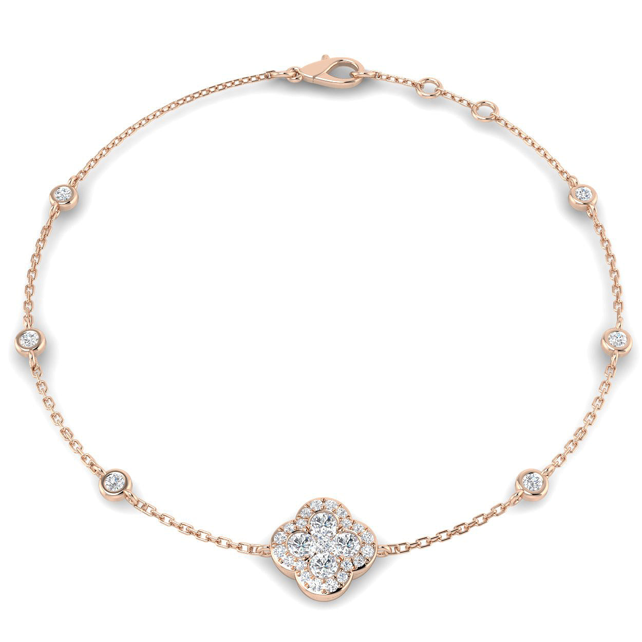 Round Diamond Bracelet
