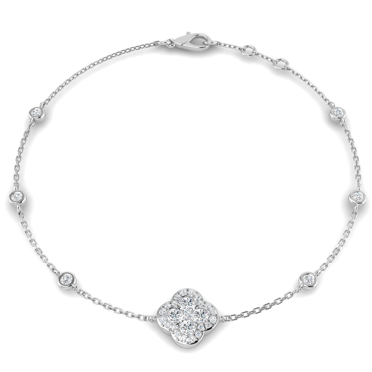 Round Diamond Bracelet