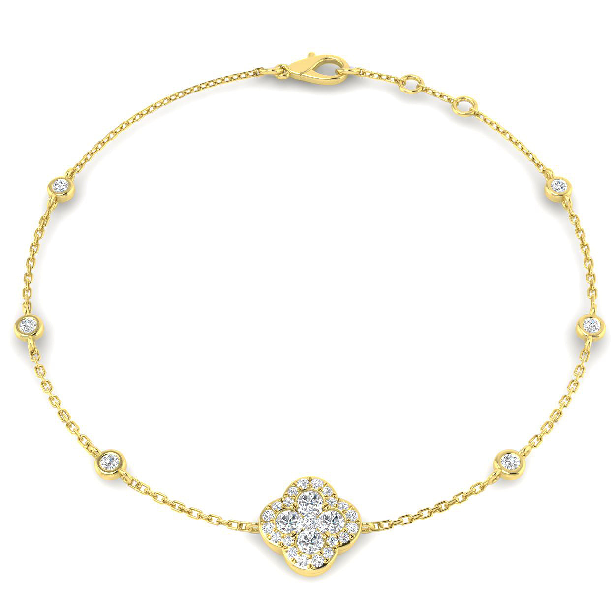 Round Diamond Bracelet