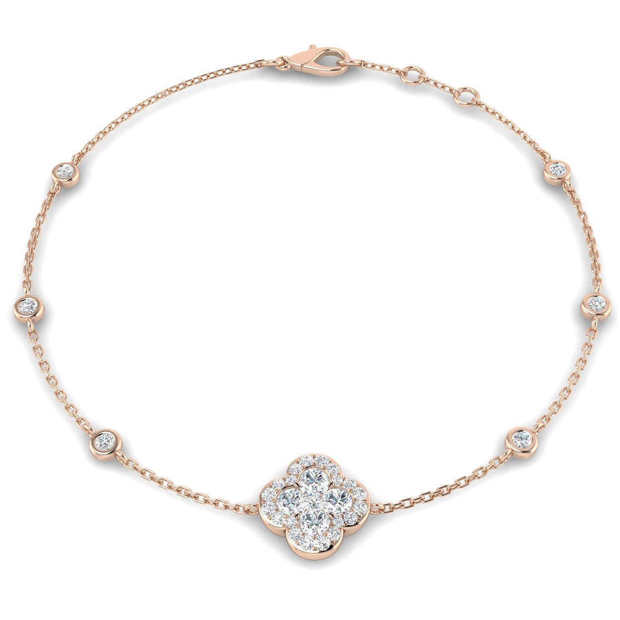 Round Diamond Bracelet