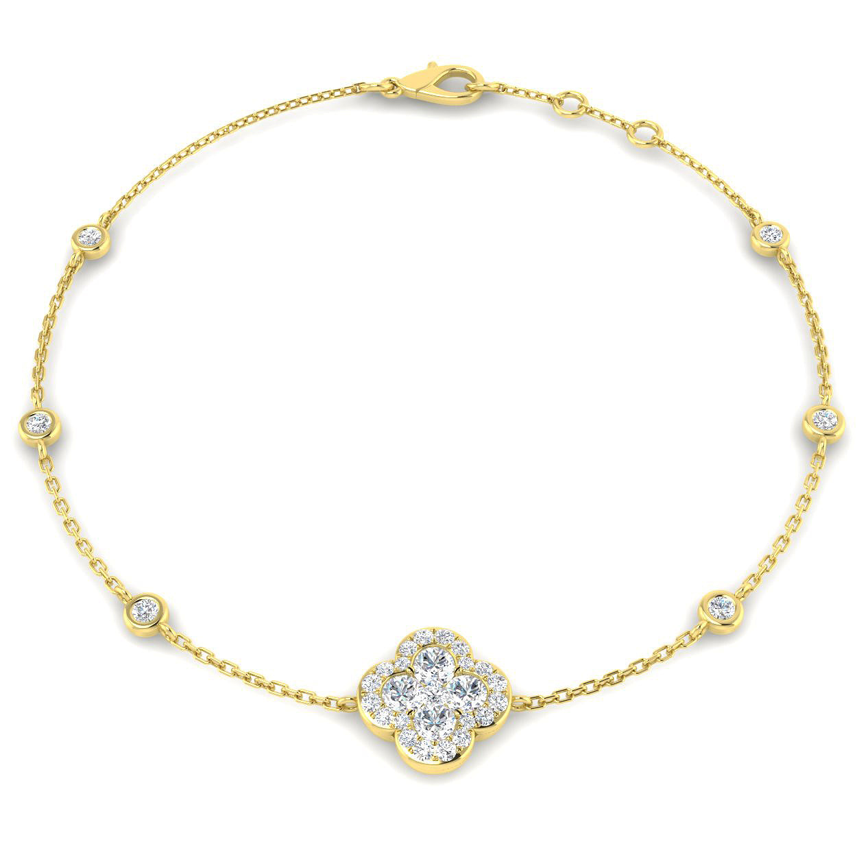 Round Diamond Bracelet