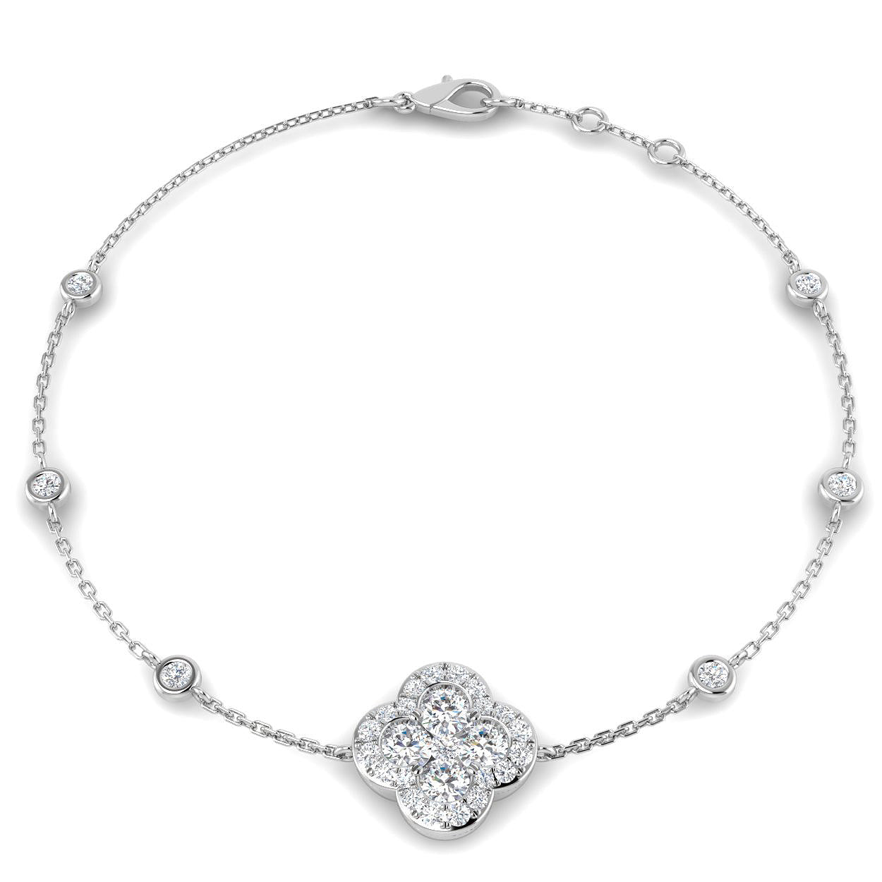 Round Diamond Bracelet