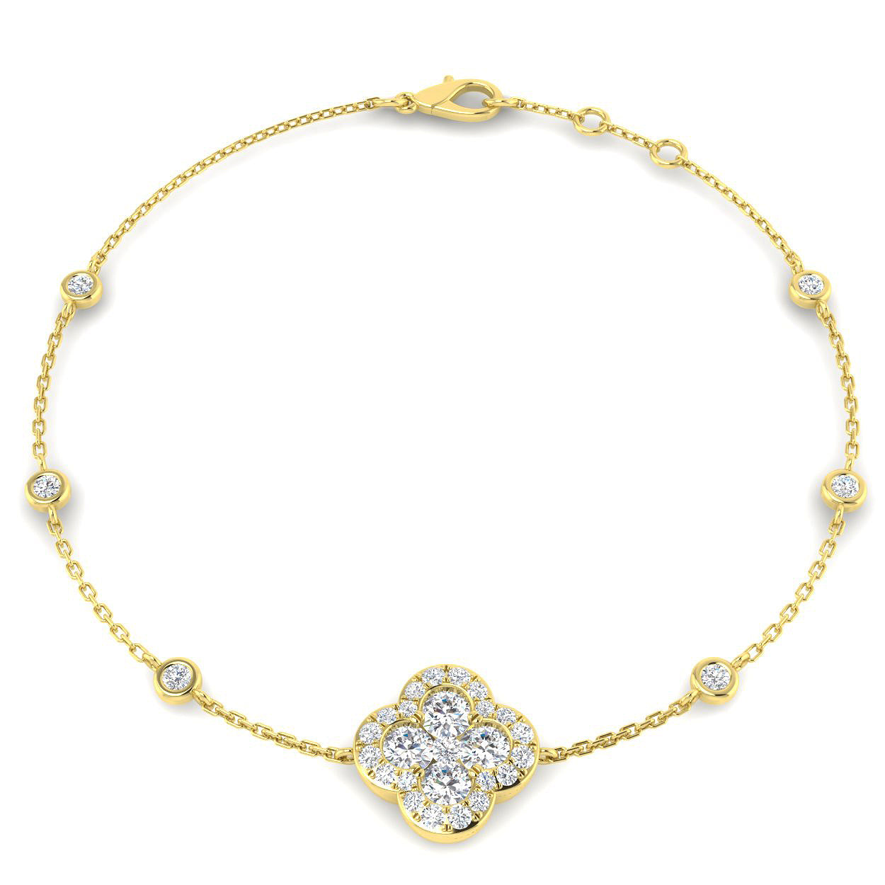 Round Diamond Bracelet