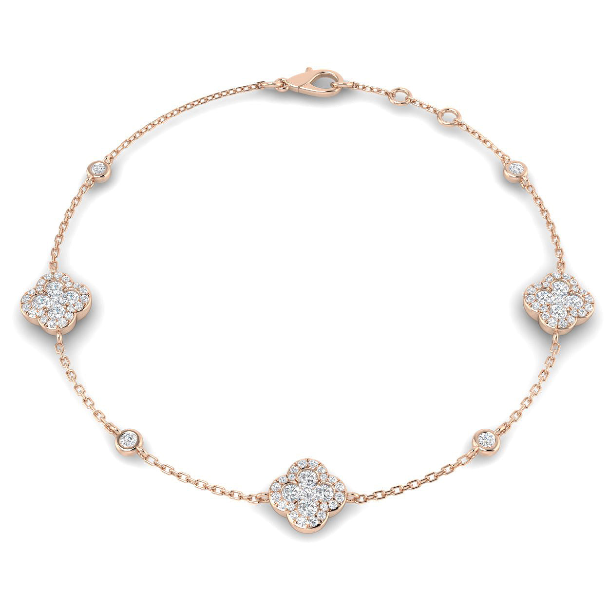 Round Diamond Bracelet