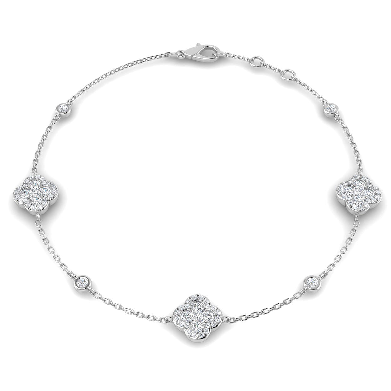 Round Diamond Bracelet