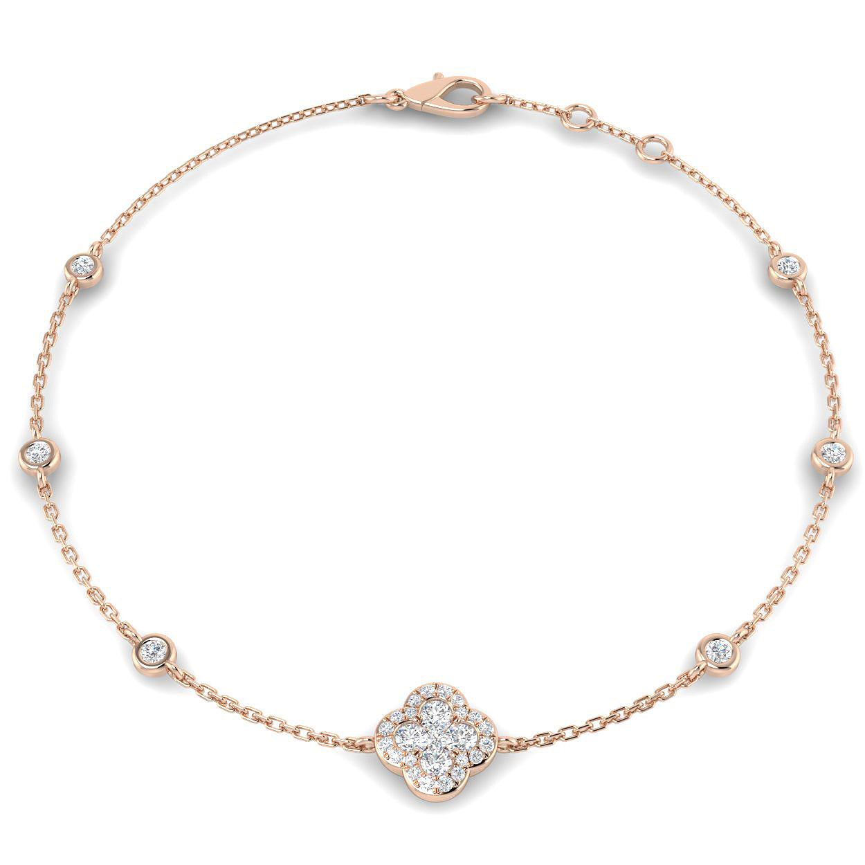 Round Diamond Bracelet
