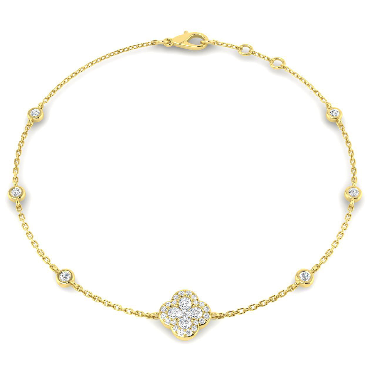 Round Diamond Bracelet