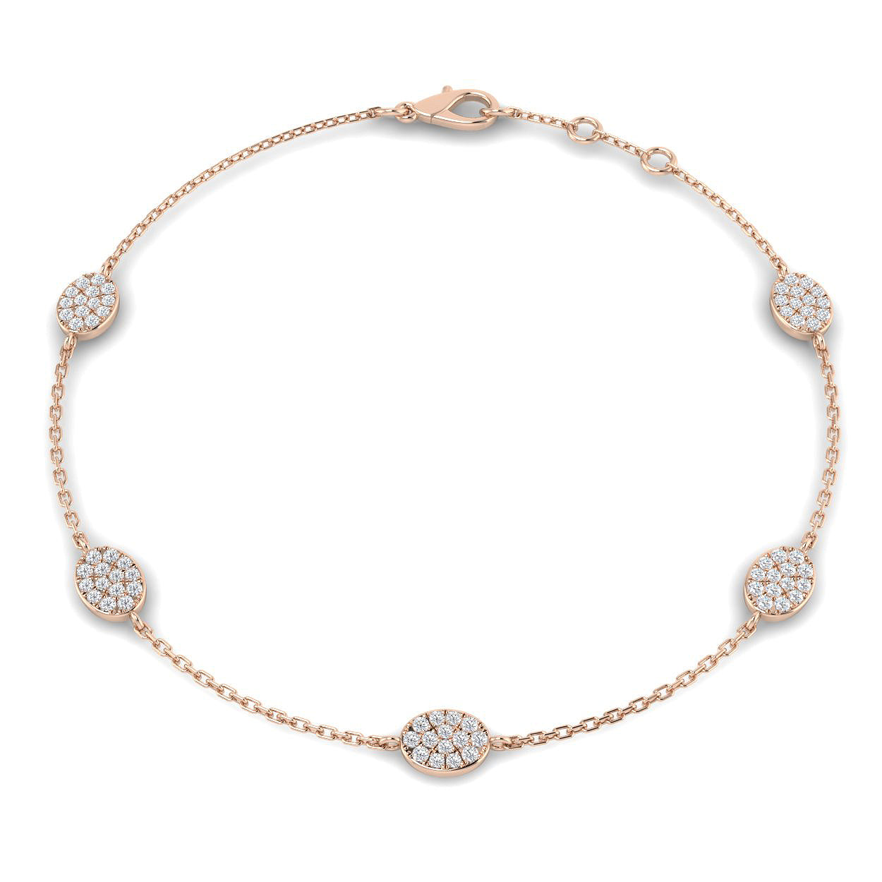 Round Diamond Bracelet