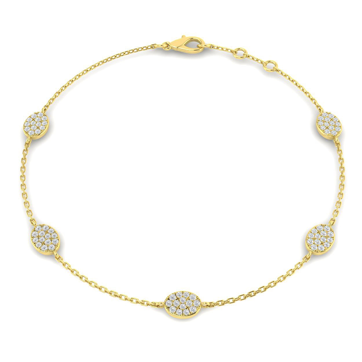 Round Diamond Bracelet
