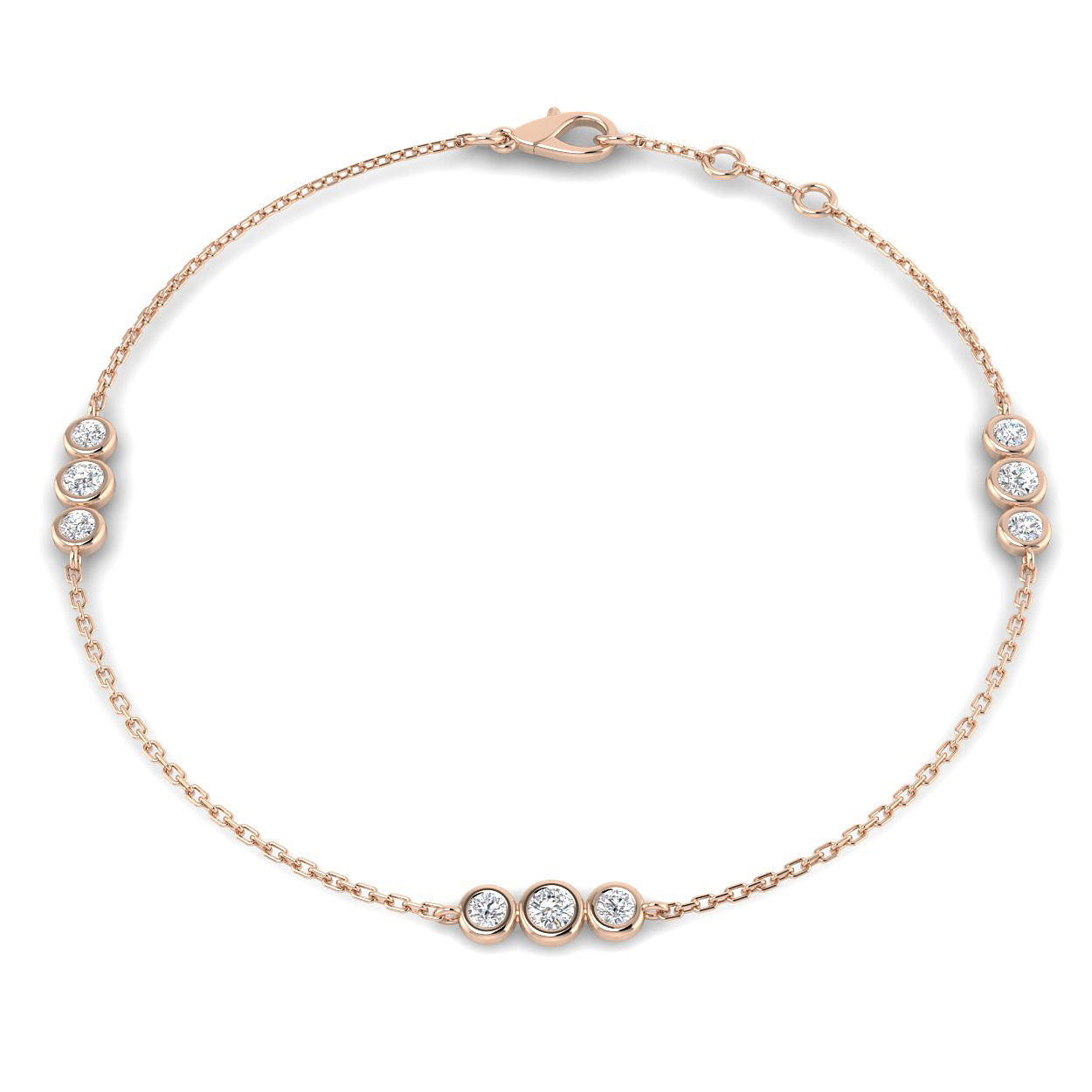 Round Diamond Bracelet