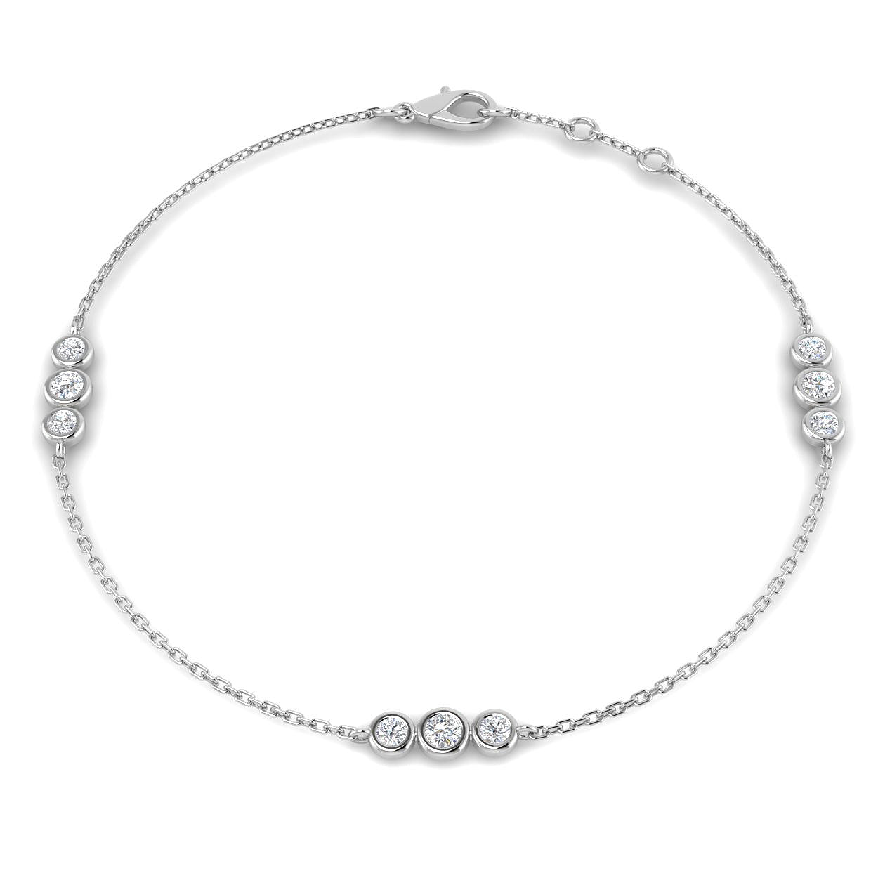Round Diamond Bracelet