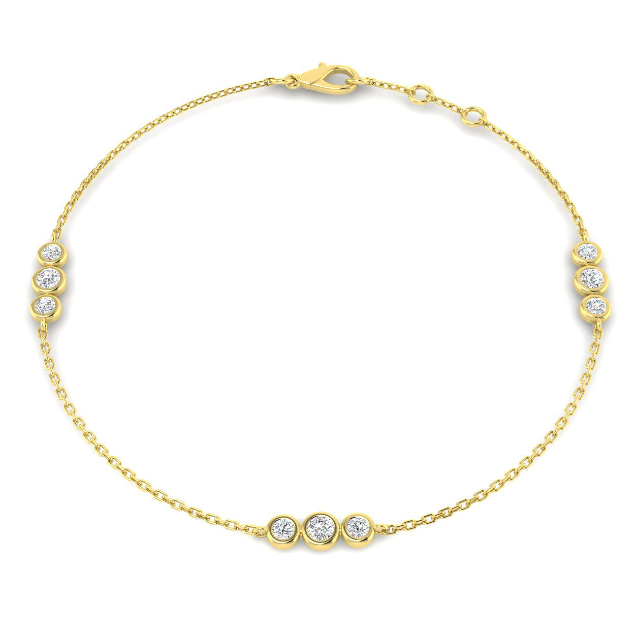 Round Diamond Bracelet