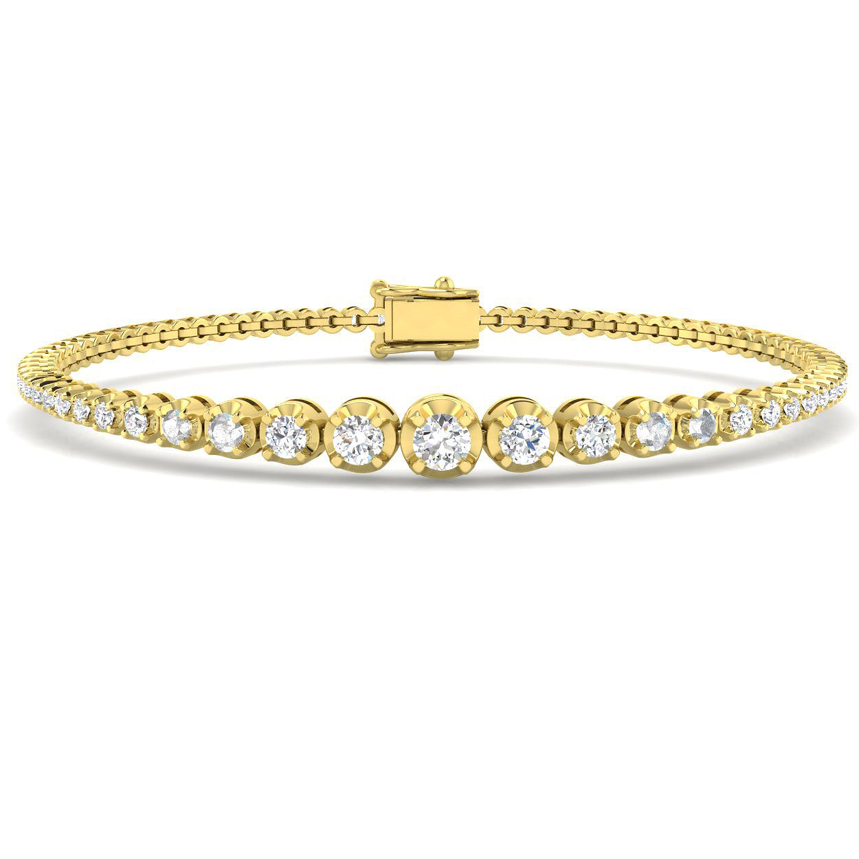 Round Diamond Bracelet