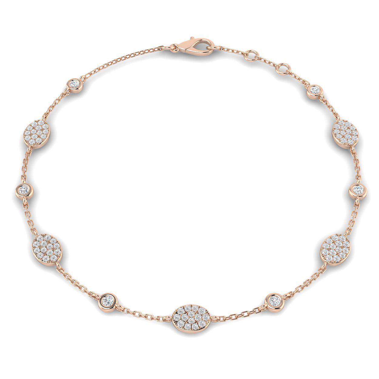 Round Diamond Bracelet