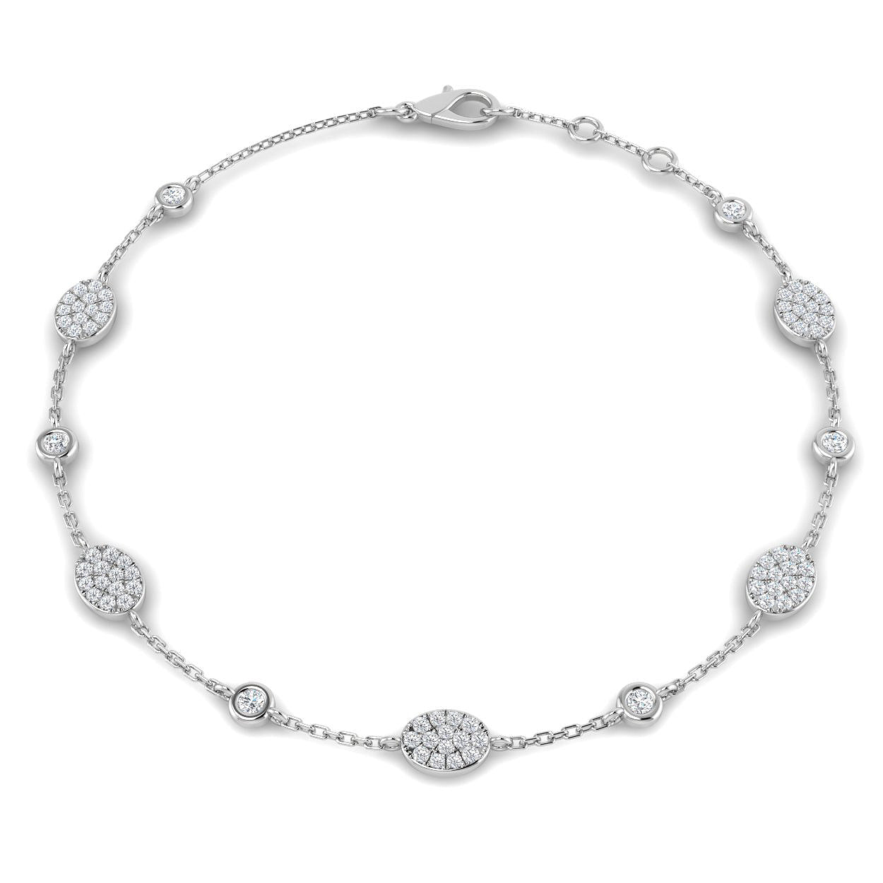 Round Diamond Bracelet
