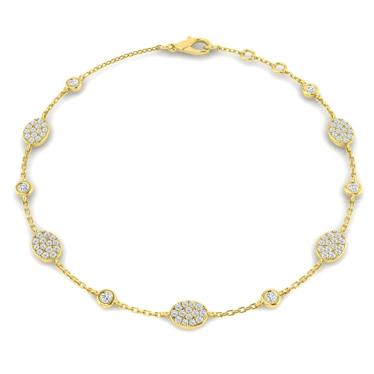 Round Diamond Bracelet