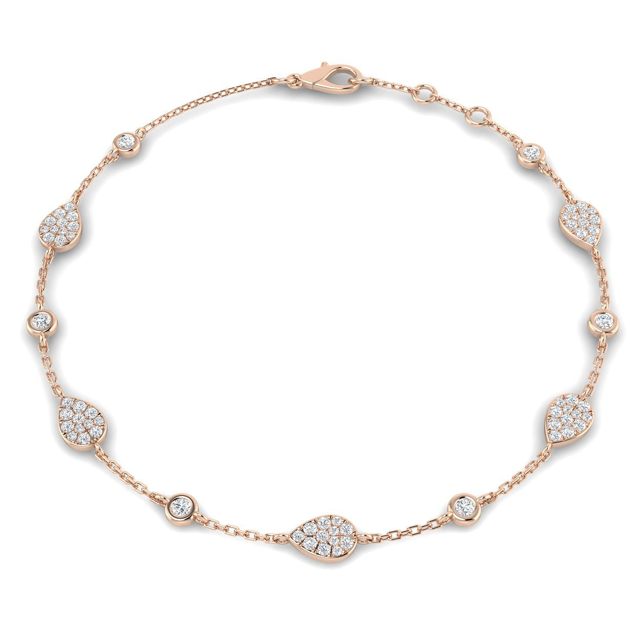 Round Diamond Bracelet