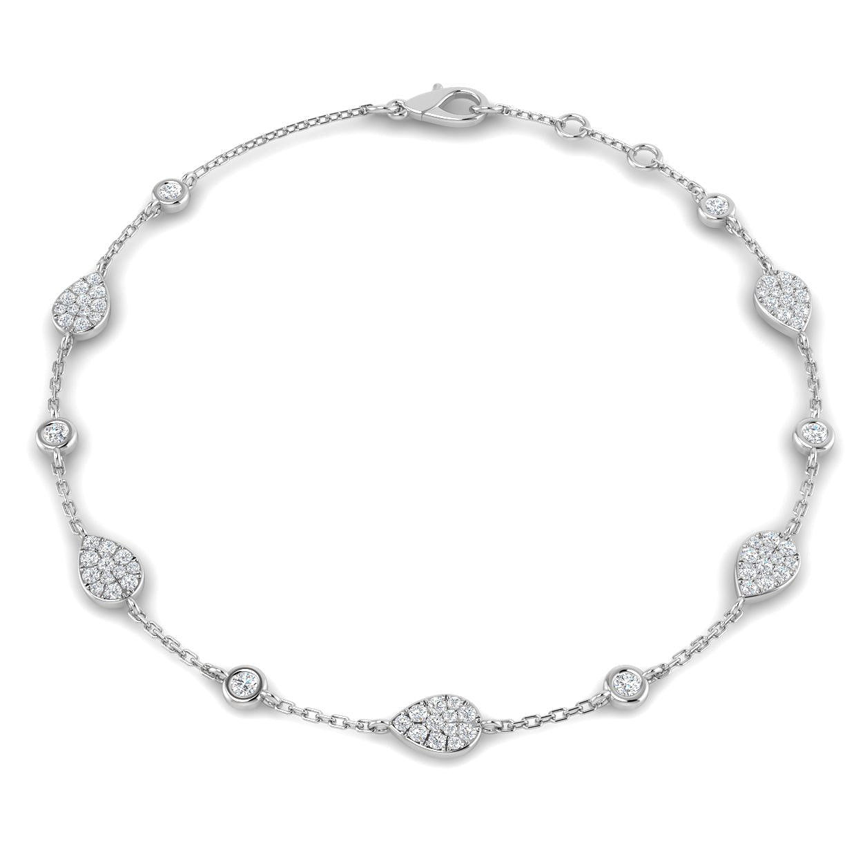Round Diamond Bracelet
