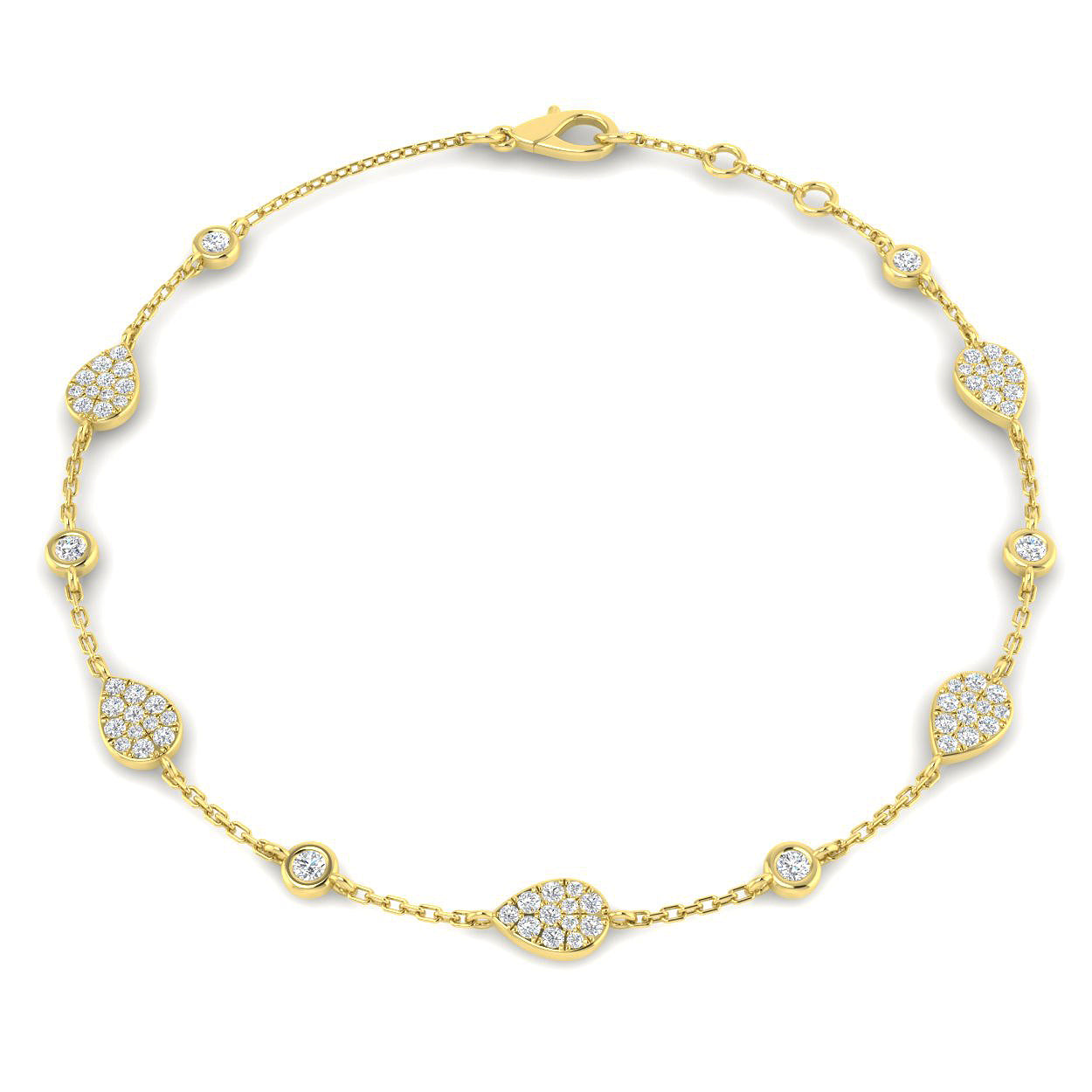 Round Diamond Bracelet