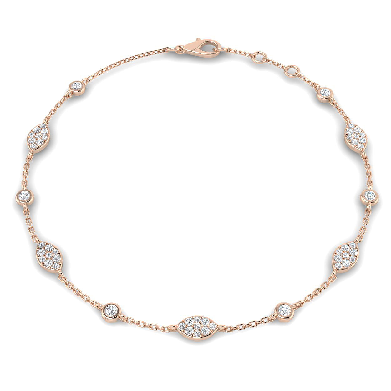 Round Diamond Bracelet