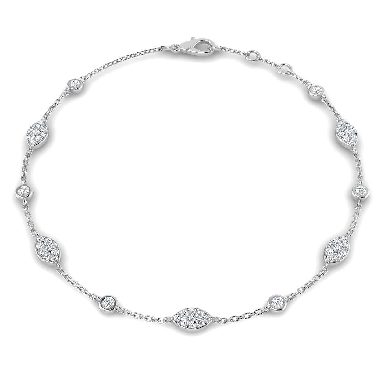 Round Diamond Bracelet